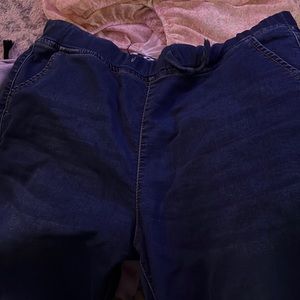 Girls stretch bang jogger jeans